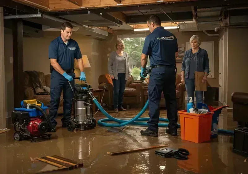 Basement Water Extraction and Removal Techniques process in Waveland, MS